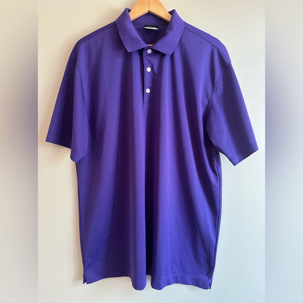 Nike Golf Dri‑Fit Polo Men’s XL Purple | Performance Moisture‑Wicking Shirt
